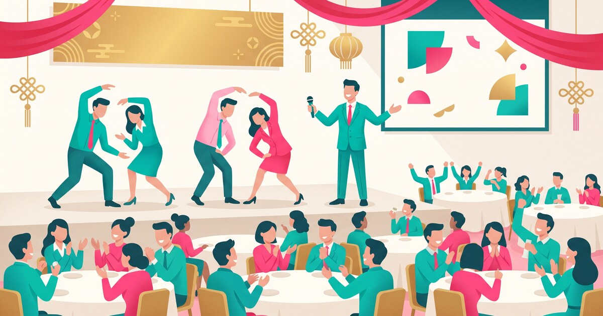 公司春茗 Annual Party 遊戲 2026｜按人數分級的 15 個環節